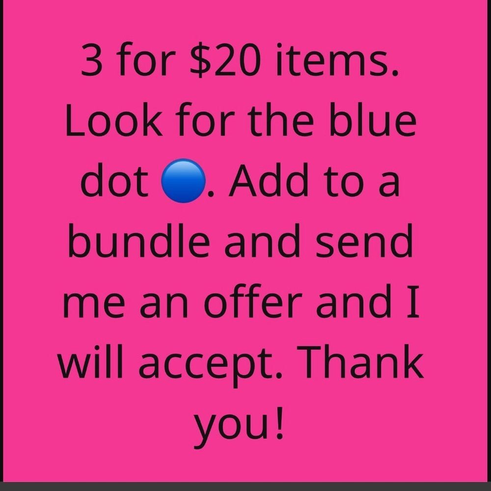 🔵 Blue Dot items 🎉